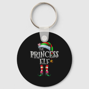The Princess Elf Shirt Matching Family Funny Chris Key Ring