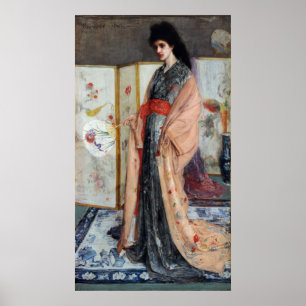 The Princess from the Land of Porcelain, Whistler Poster