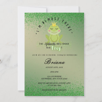 The Princess Has Found Her Frog Invitation