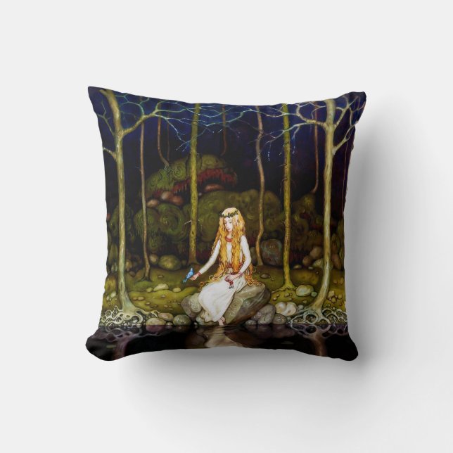 The Princess in the Forest Cushion (Front)