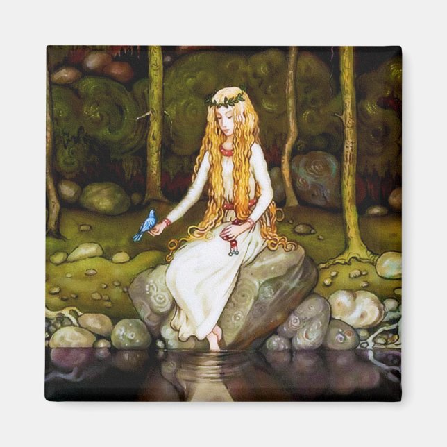 The Princess in the Forest Magnet (Front)