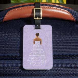 The Princess Luggage Tag