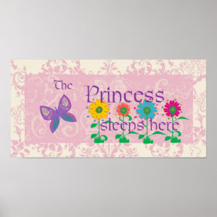 The Princess Sleeps Here Poster