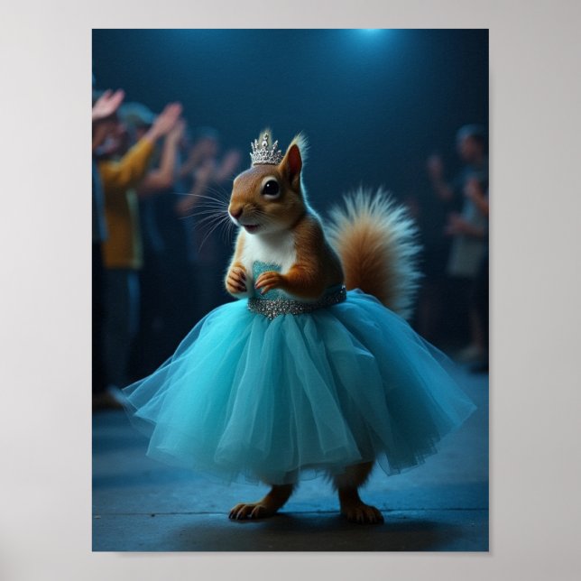 The Princess Squirrel Poster (Front)