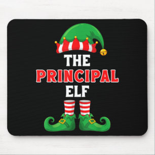 The Principal Elf Christmas For Principal School P Mouse Mat