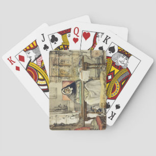 The Prior, from 'Sketches of Spain', engraved by C Playing Cards