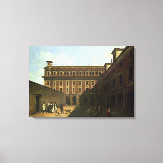 The Prison des Madelonnettes Canvas Print (Front)