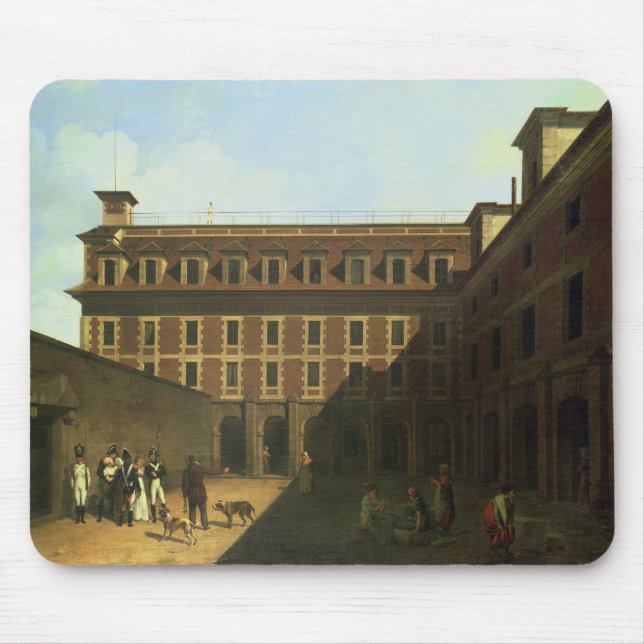 The Prison des Madelonnettes Mouse Mat (Front)