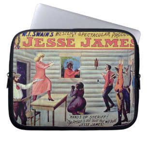 'The Prison Is Not Built That Will Hold Jesse Jame Laptop Sleeve
