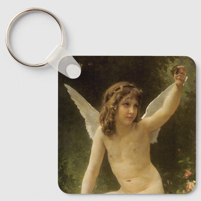 The Prisoner (Le Captif) by Bouguereau Key Ring (Front)