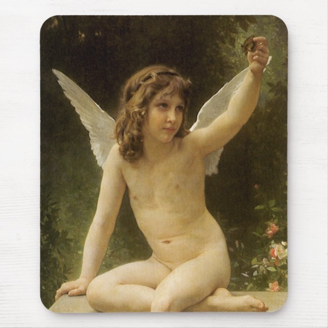 The Prisoner (Le Captif) by Bouguereau Mouse Mat (Front)