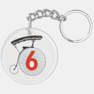 The Prisoner Number Six Key Ring