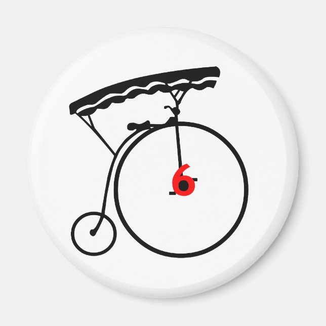 The Prisoner Number Six Magnet (Front)