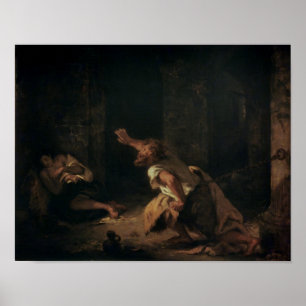 The Prisoner of Chillon, 1834 Poster