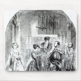 The Private Marriage of Anne Boleyn Mouse Mat