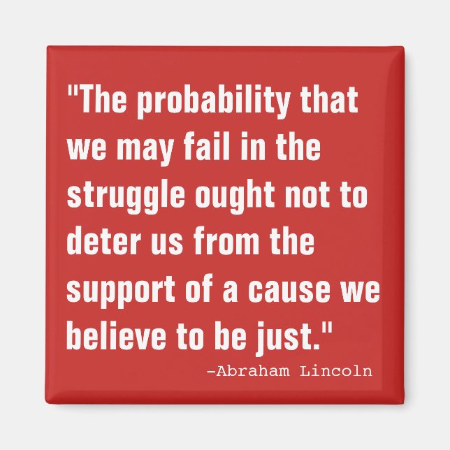 The Probability of Failure Magnet (Front)
