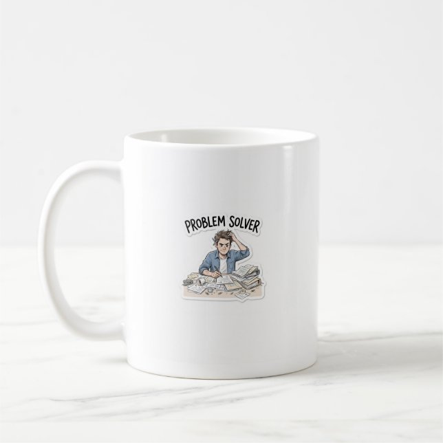 The Problem Solver Mug (Left)