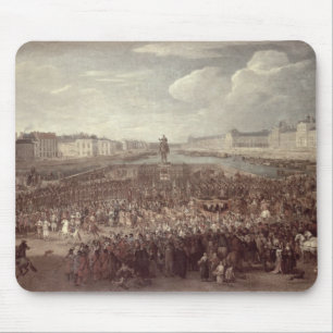 The Procession of Louis XIV (1638-1715) across the Mouse Mat