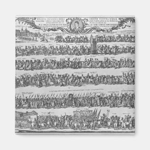 The Procession of Pope Innocent XII Magnet