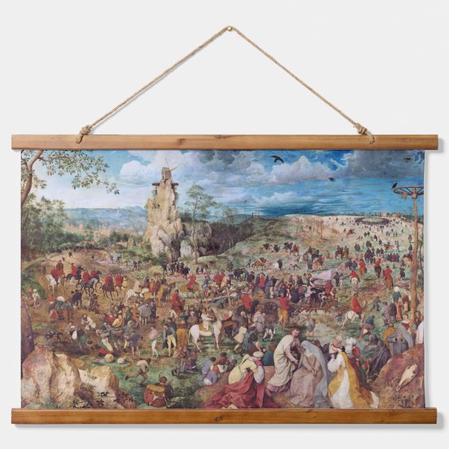The Procession to Calvary, Pieter Bruegel Hanging Tapestry (Front)