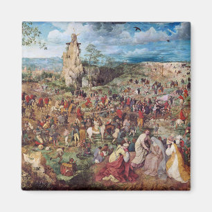 The Procession to Calvary, Pieter Bruegel Magnet