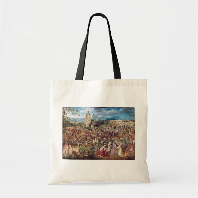 The Procession to Calvary, Pieter Bruegel Tote Bag (Front)