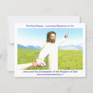 The proclamation of the Kingdom of God Postcard