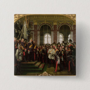 The Proclamation of Wilhelm 15 Cm Square Badge