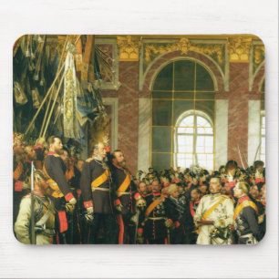 The Proclamation of Wilhelm as Kaiser Mouse Mat