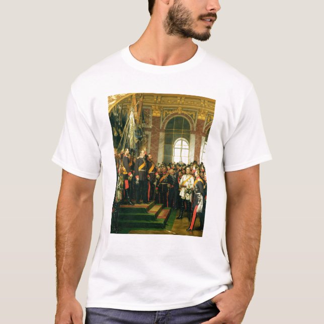 The Proclamation of Wilhelm as Kaiser T-Shirt (Front)
