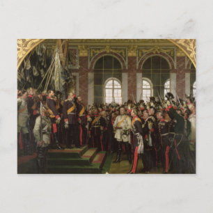 The Proclamation of Wilhelm Postcard