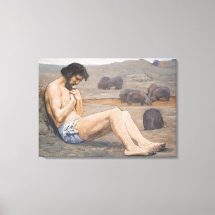 The Prodigal Son, c. 1879 (oil on linen) Canvas Print