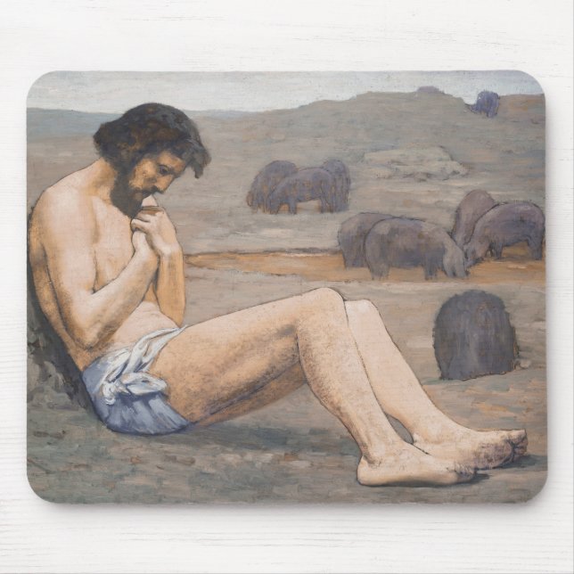 The Prodigal Son, c. 1879 (oil on linen) Mouse Mat (Front)