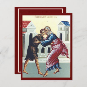 The Prodigal Son prayer card