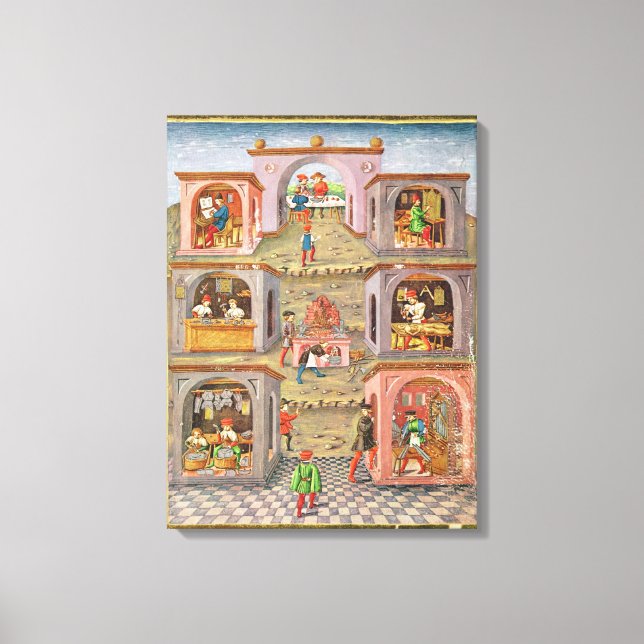 The Professions Canvas Print (Front)