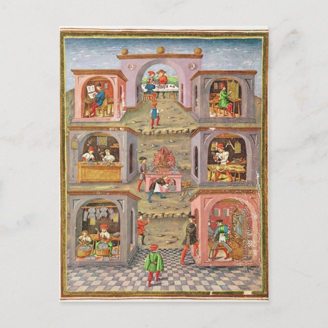 The Professions Postcard (Front)