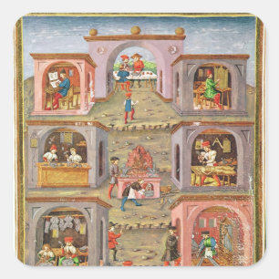 The Professions Square Sticker