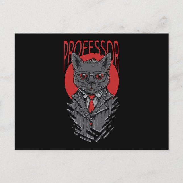 The Professor Postcard (Front)