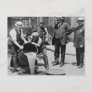 The Prohibition Years Postcard