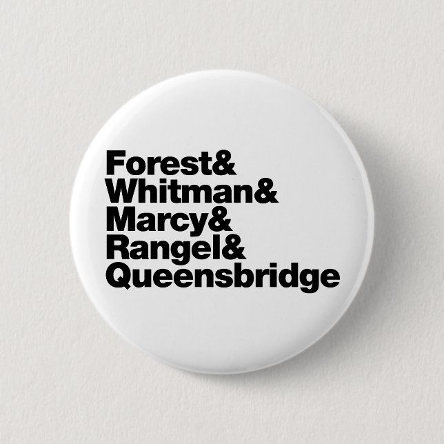 The Projects 6 Cm Round Badge (Front)