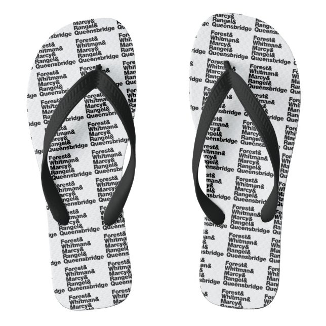 The Projects Flip Flops (Footbed)