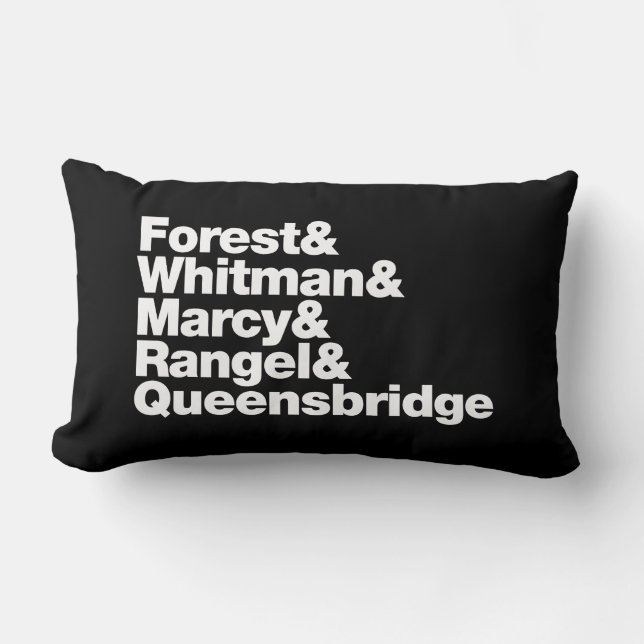 The Projects Lumbar Cushion (Front)