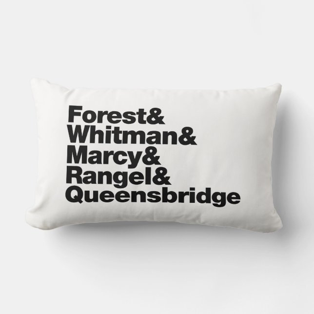 The Projects Lumbar Cushion (Front)