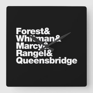 The Projects Square Wall Clock