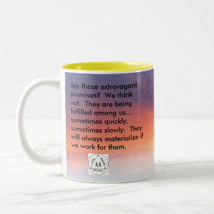 The Promises Two-Tone Coffee Mug