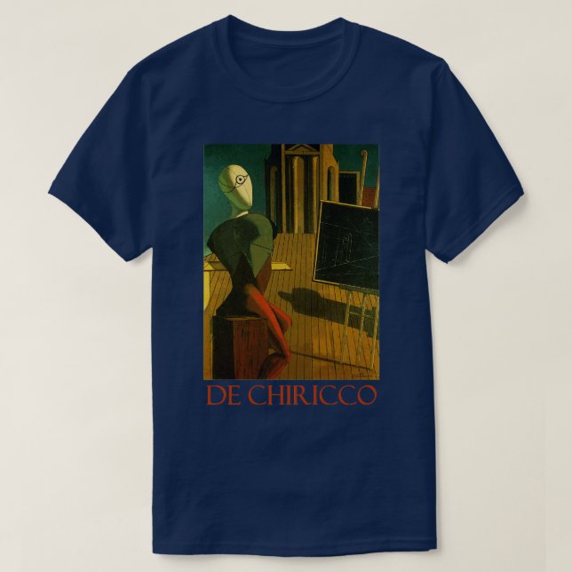 The Prophet 1915 by Giorgio de Chirico T-Shirt (Design Front)