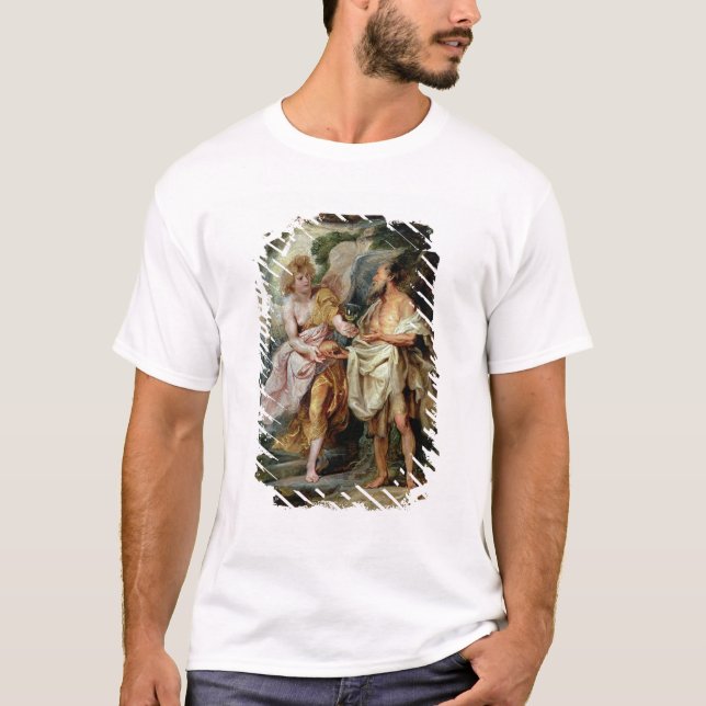 The Prophet Elijah and the Angel T-Shirt (Front)
