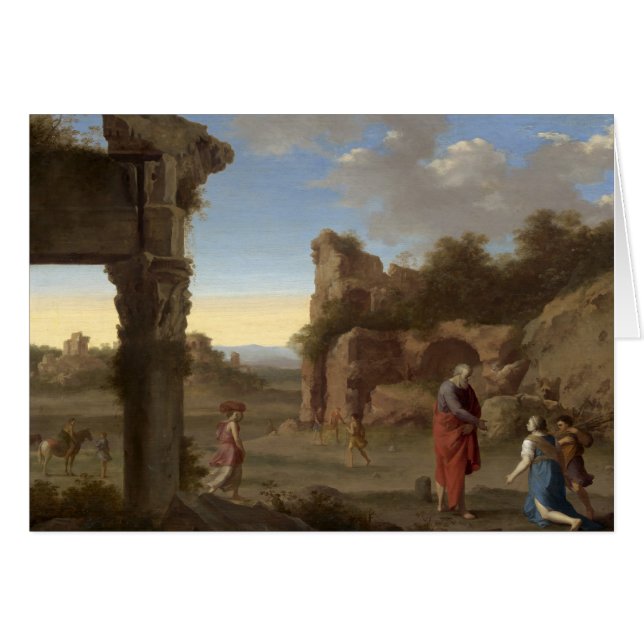 The Prophet Elijah and the Widow of Zarephath (Front Horizontal)