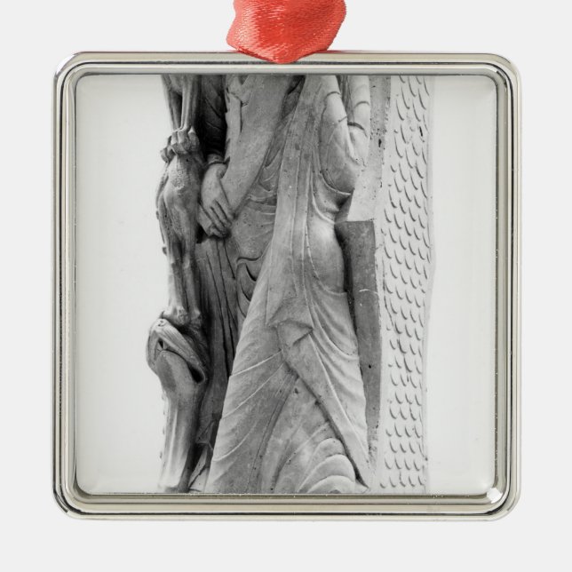 The prophet Jeremiah Metal Tree Decoration (Front)