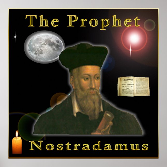 The prophet Nostradamus Poster (Front)